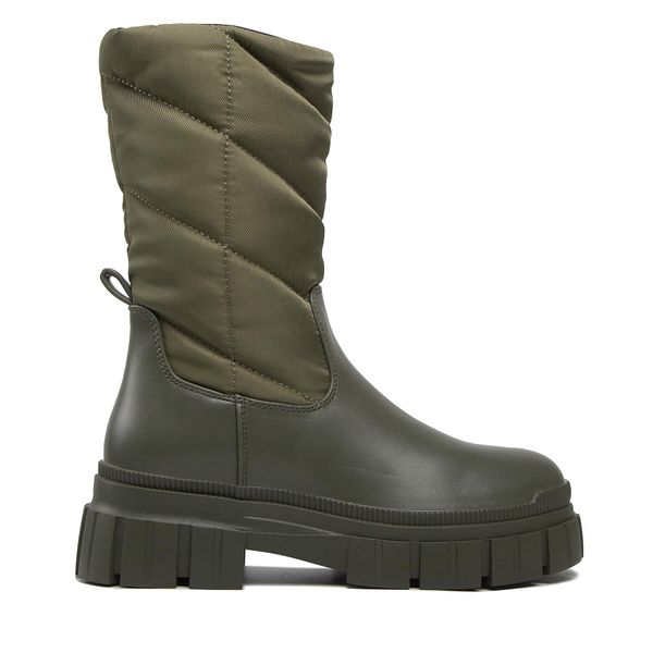 Pieces Čizme Pieces Pcjulie Mid High Padded Boot 17129244 Grape Leaf