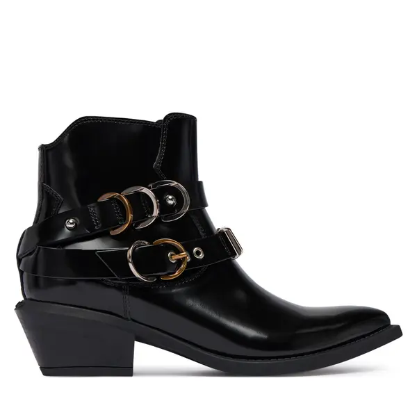 pinko Čizme PINKO Ankle Boot Box Calf SD0343 P114 Z99 Crna