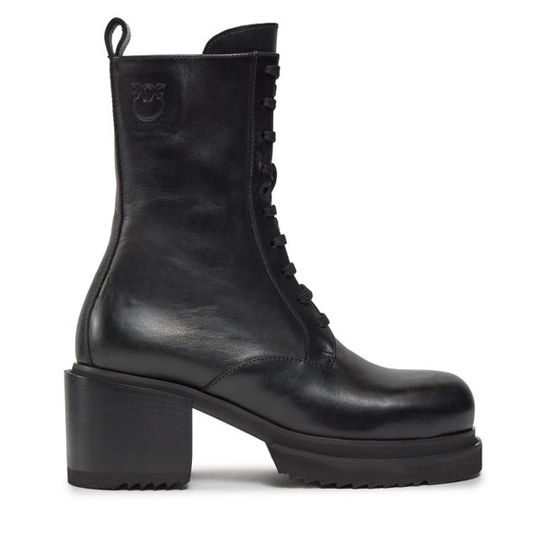 Pinko Čizme Pinko Honneger Anfibio AI 23-24 BLKS1 102330 A0NY Black Z99