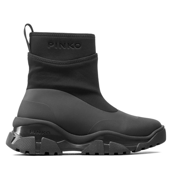 Pinko Čizme Pinko Moss 2 Trekboot 1H214U A08V Nero Limousine Z99