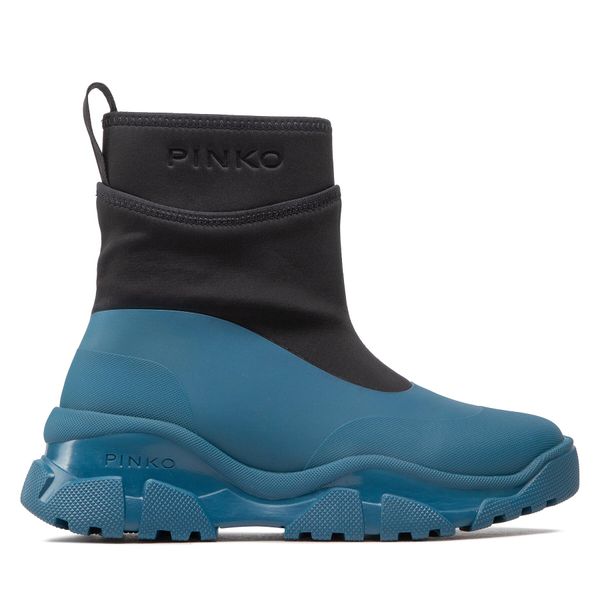Pinko Čizme Pinko Moss 2 Trekboot H214U A08V Bluette/Nero GZ1