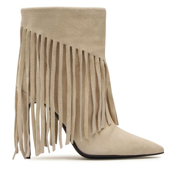 Pinko Čizme Pinko Olympe Tronchetto PE 23 BLKS1 100573 A0N8 Bež