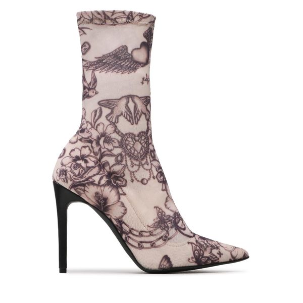 Pinko Čizme Pinko Valentine Tronchetto PE 23 BLKS1 100661 A0O8 Bež