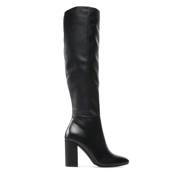 DeeZee Čizme preko koljena DeeZee H190101-01 Crna