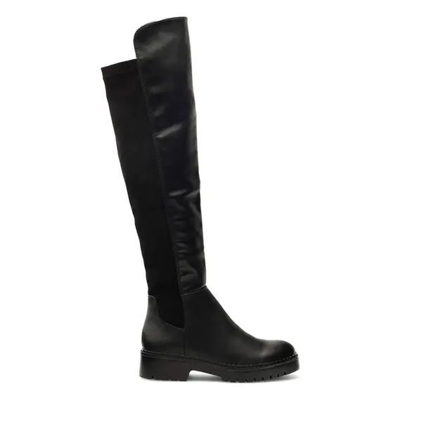 DeeZee Čizme preko koljena DeeZee XENIA H58573-10 Crna