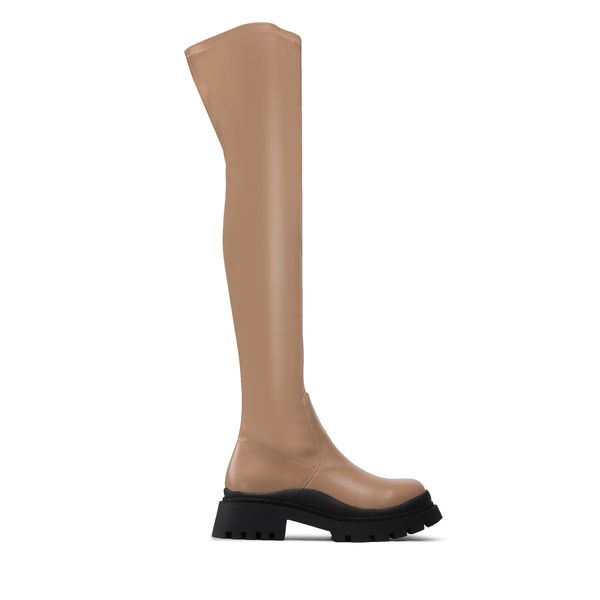DeeZee Čizme preko koljena DeeZee ZAL13125-1 Beige