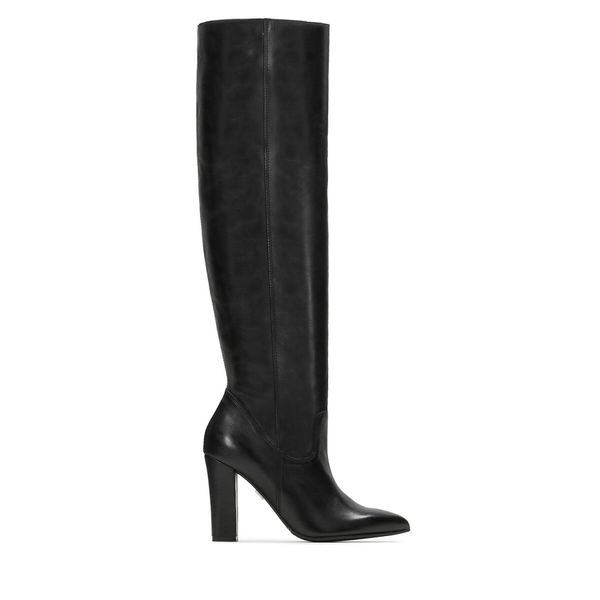 Kazar Čizme preko koljena Kazar Nuran 58422-01-00 Czarny