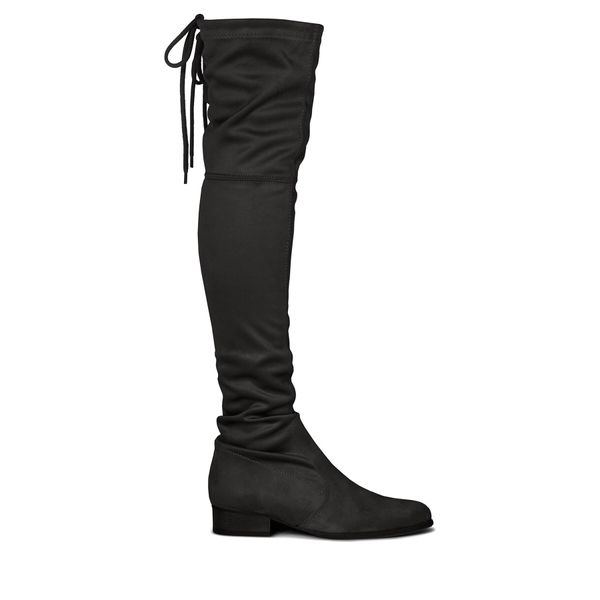 R.Polański Čizme preko koljena R.Polański 0794 Crna