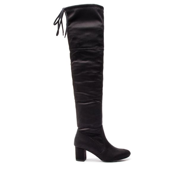 R.Polański Čizme preko koljena R.Polański 0802 Czarny