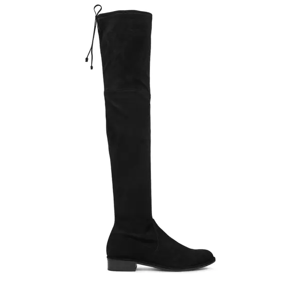 Stuart Weitzman Čizme preko koljena Stuart Weitzman Lowland Crna