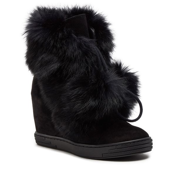 R.Polański Čizme R.Polański 0842 Crna