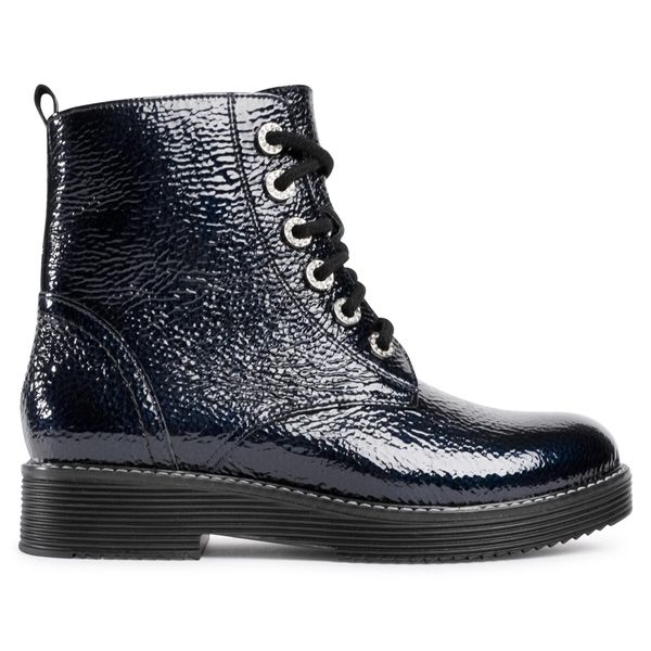 R.Polański Čizme R.Polański 1164 Granatowy Naplak