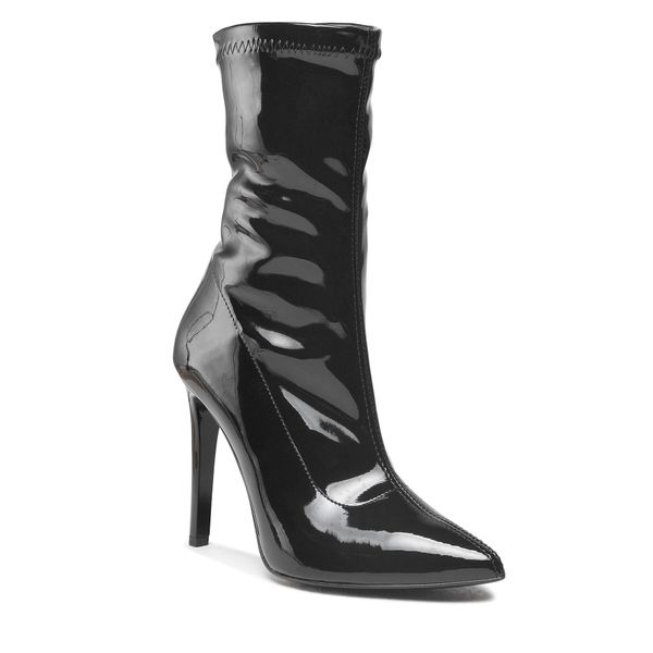 R.Polański Čizme R.Polański 1360 Czarny Lakier