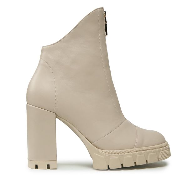 R.Polański Čizme R.Polański 1530/P Beżowy Icar Lico