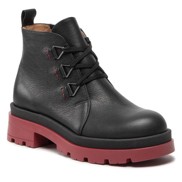 R.Polański Čizme R.Polański 1562 Czarny Lico