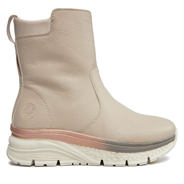Rieker Čizme Rieker 48052-60 Crema / Perlcreme 60