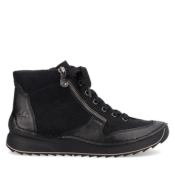 Rieker Čizme Rieker 51517-00 Schwarz / Schwarz 00
