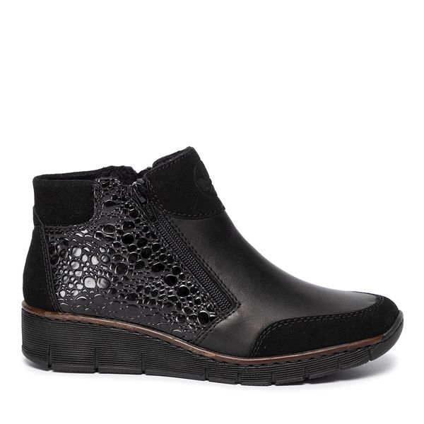 Rieker Čizme Rieker 53782-00 Schwarz