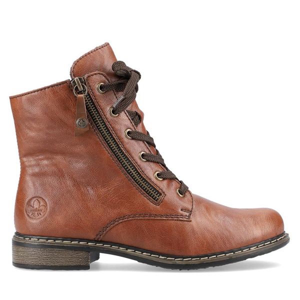 Rieker Čizme Rieker 71204-22 Cuoio / Mogano 22