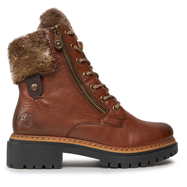 Rieker Čizme Rieker 72608-24 Muskat / Havanna / Setter 24