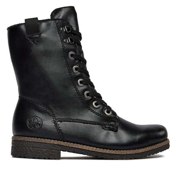 Rieker Čizme Rieker 73542-00 Crna