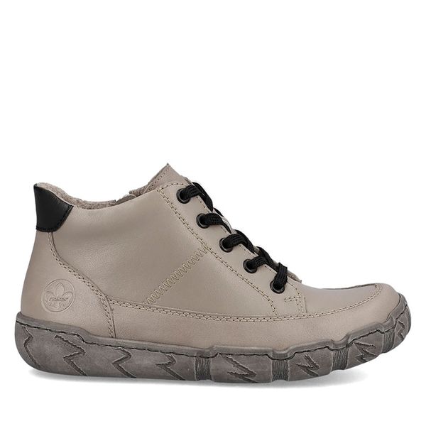 Rieker Čizme Rieker L0301-64 Seal / Seal / Schwarz 64