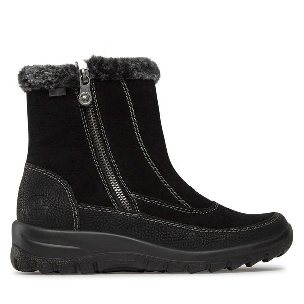 Rieker Čizme Rieker L7173-00 Schwarz / Schwarz / Anthrazit 00
