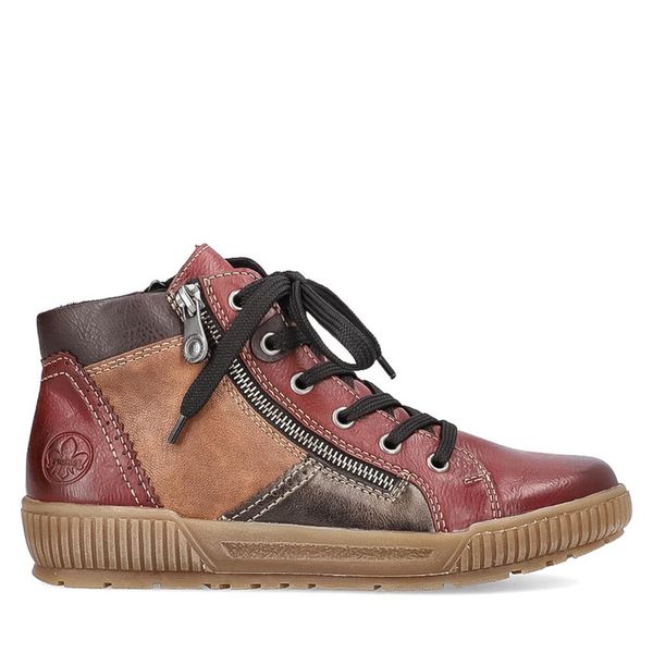 Rieker Čizme Rieker N0721-25 Crvena