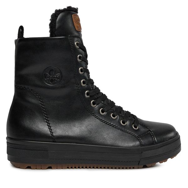 Rieker Čizme Rieker N2709-00 Crna