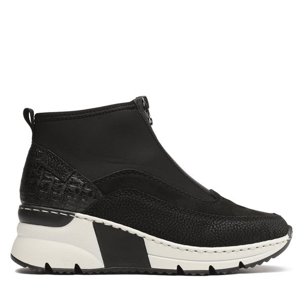 Rieker Čizme Rieker N6352-00 Schwarz