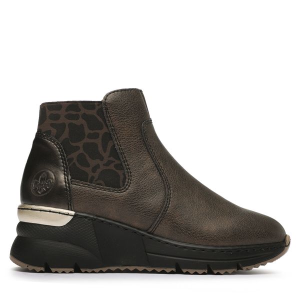 Rieker Čizme Rieker N6355-90 Antik-Metallic / Antik 90