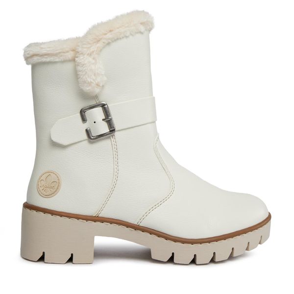 Rieker Čizme Rieker X5774-80 Dirtywhite / Bianco 80