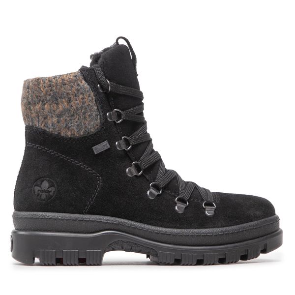 Rieker Čizme Rieker X8200-00 Schwarz