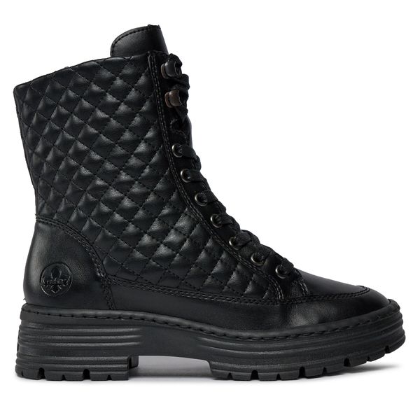 Rieker Čizme Rieker X8501-00 Schwarz / Schwarz 00