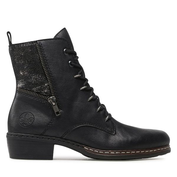 Rieker Čizme Rieker Y0800-00 Schwarz