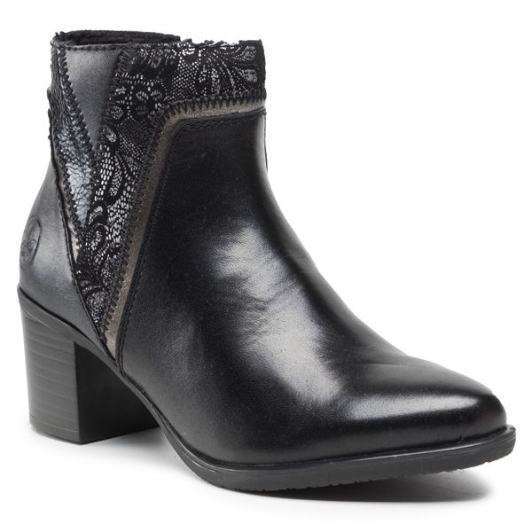 Rieker Čizme Rieker Y2063-00 Schwarz Kombi