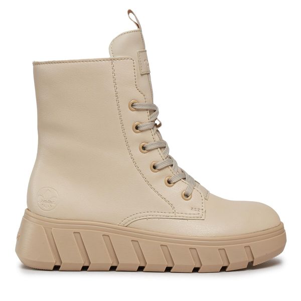 Rieker Čizme Rieker Y3501-60 Pebble / Perle 60