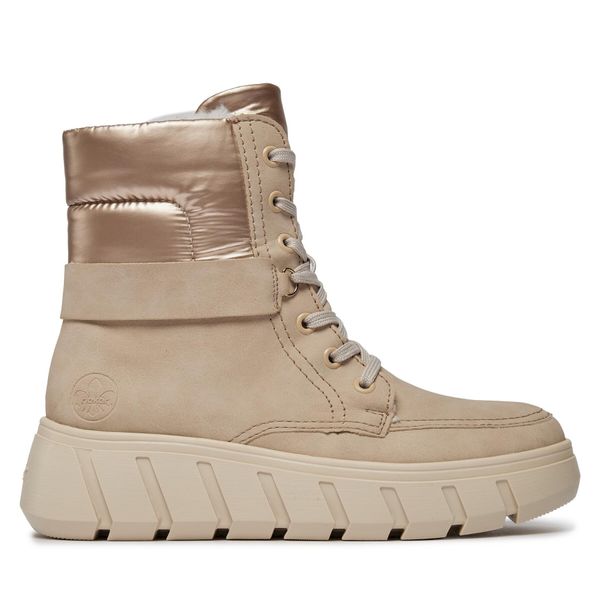 Rieker Čizme Rieker Y3503-62 Bež