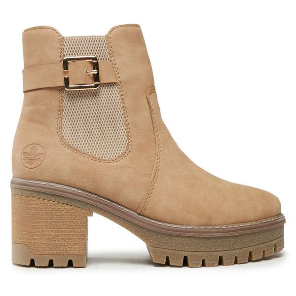 Rieker Čizme Rieker Y8554-60 Bež