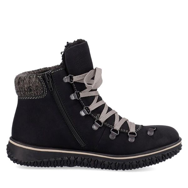 Rieker Čizme Rieker Z4238-00 Schwarz / Anthrazit / Anthrazit 00