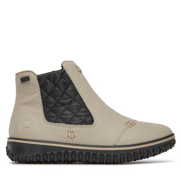 Rieker Čizme Rieker Z4292-60 Crema / Schwarz 60