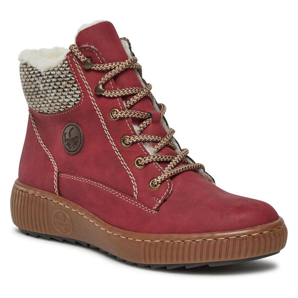 Rieker Čizme Rieker Z6620-33 Crvena