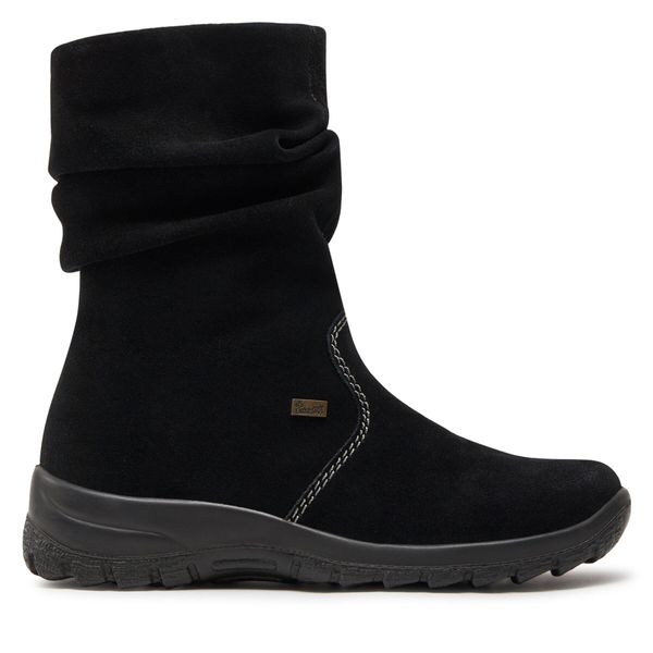 Rieker Čizme Rieker Z7171-01 Crna