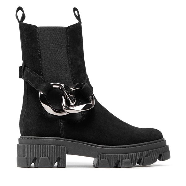 Roberto Čizme Roberto EV20 Czarny Welur