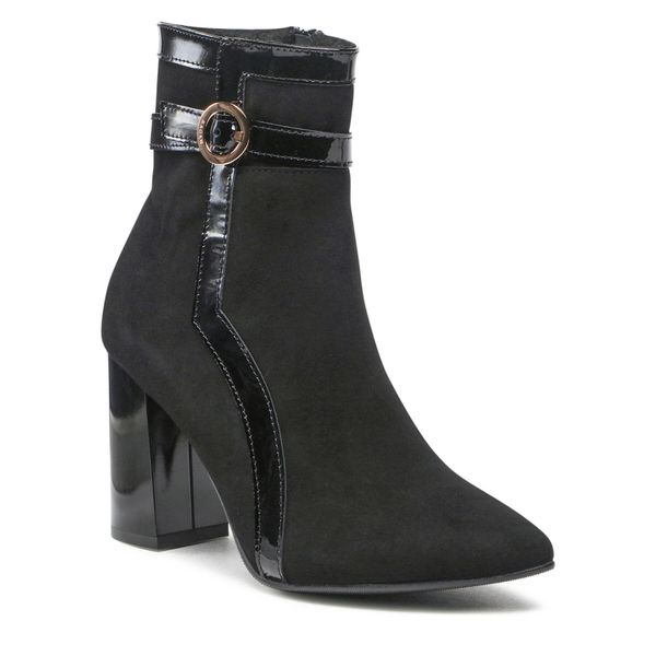 Sagan Čizme Sagan 4840 Czarny Welur