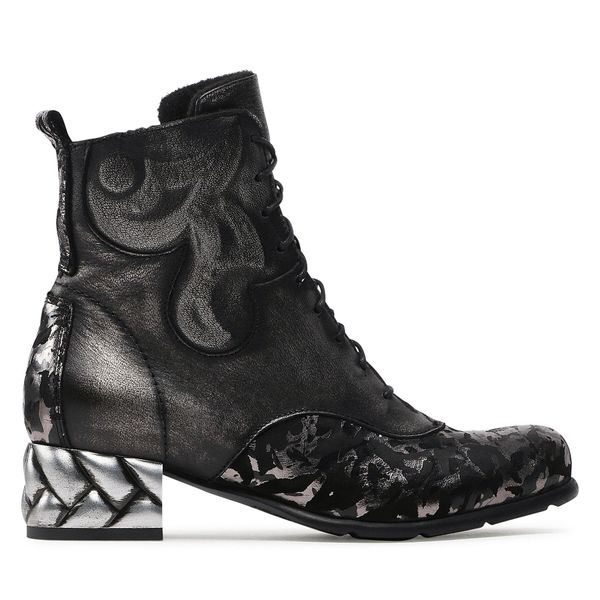 Simen Čizme Simen 5210A Schwarz/Grau