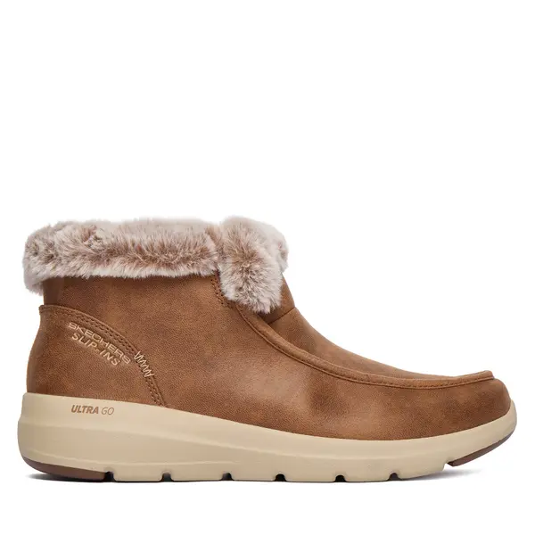 Skechers Čizme Skechers Glacial Ultra 144221/CSNT Smeđa
