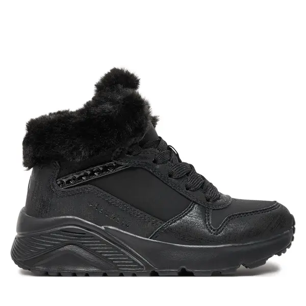 Skechers Čizme Skechers Uno Lite - Comfurt Collar 310396L/BBK Crna