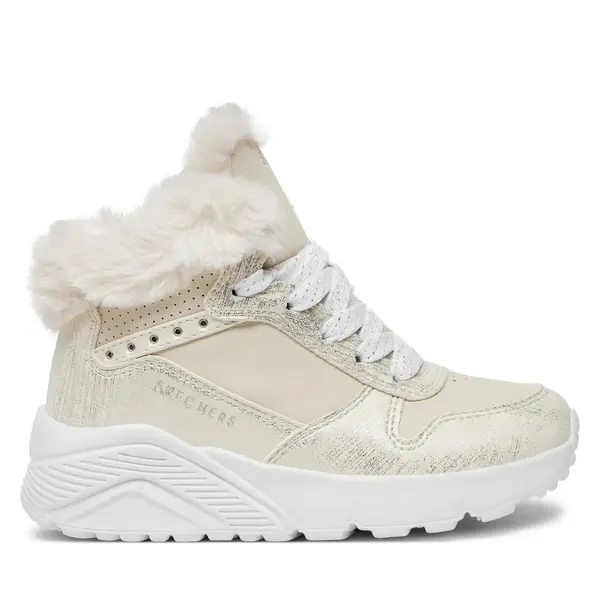 Skechers Čizme Skechers Uno Lite - Comfurt Collar 310396L/NAT Écru