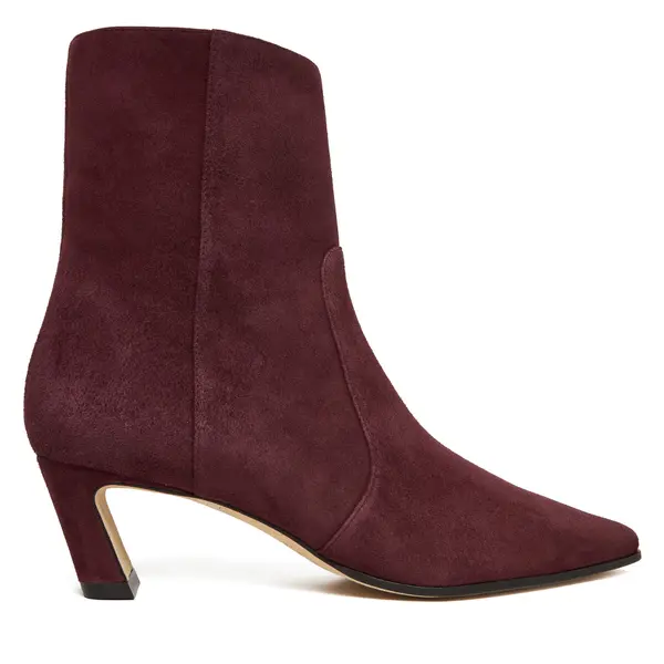 Stuart Weitzman Čizme Stuart Weitzman Stassi SM498 Tamnocrvena